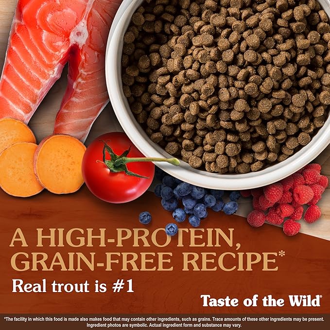 Taste Of The Wild Canyon River Grain-Free Dry Cat Food With Trout & Smoke-Flavored Salmon 14lb
