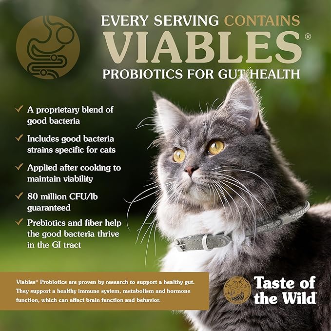 Taste Of The Wild Canyon River Grain-Free Dry Cat Food With Trout & Smoke-Flavored Salmon 14lb