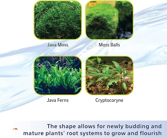 Aqueon Plant and Shrimp Aquarium Substrate, Aqua Soil for Fish Tanks, 5 Pounds, 4 Count