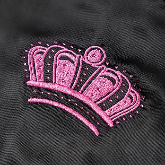Juicy Couture Silky Satin Pajamas for Dogs and Cats - Black - Medium/Large Pet PJs