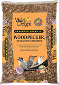Wild Delight Woodpecker, Nuthatch N' Chickadee Food, 20 lb, Black