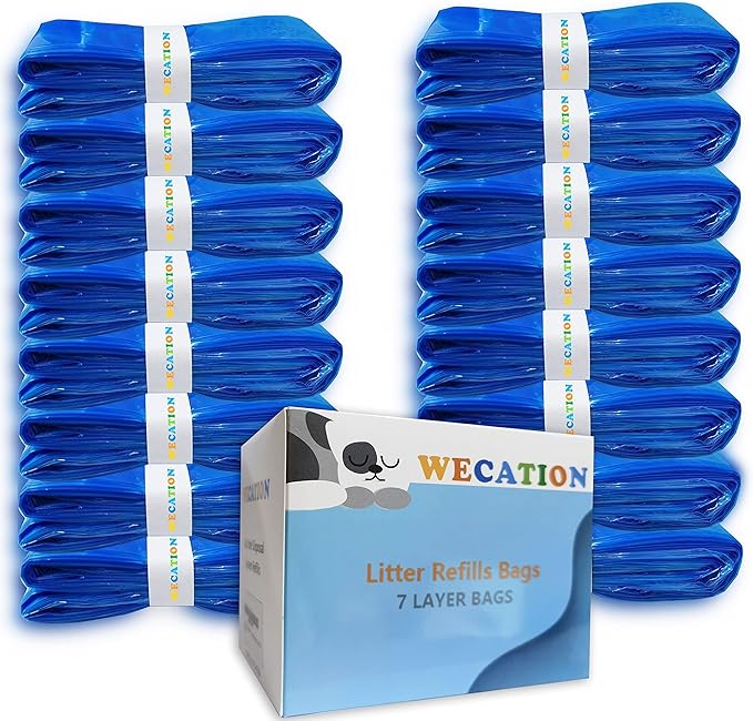 Litter Refills Bag, 16 Ft Cat Litter Refills Compatible with Your Litter Refill Cartridge 18 Pack
