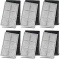 Cat Water Fountain Replacement Carbon Filters Compatible with PetSafe Drinkwell Platinum Pet Fountain, Premium Pet Water Fountain Filter (BLACK, 12 PACK)