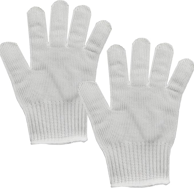 alfyng Bird Training Anti-Bite Parrot Chewing Protective Gloves, Small Animal Handling Gloves for Parrotlets Cockatiels Finch Macaw (1 Pair White)