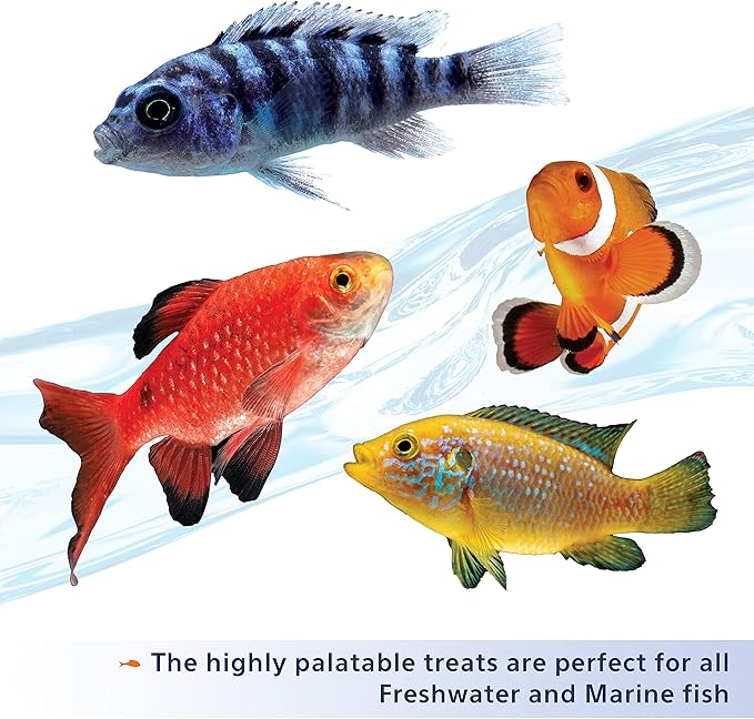 Aqueon Stick'ems Freeze-Dried High Protein Pet Fish Treat , 0.42 oz