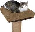 Kitty City Sisal Post Scratcher Perch Platform Attachment Accessory (Perch Platform Only)