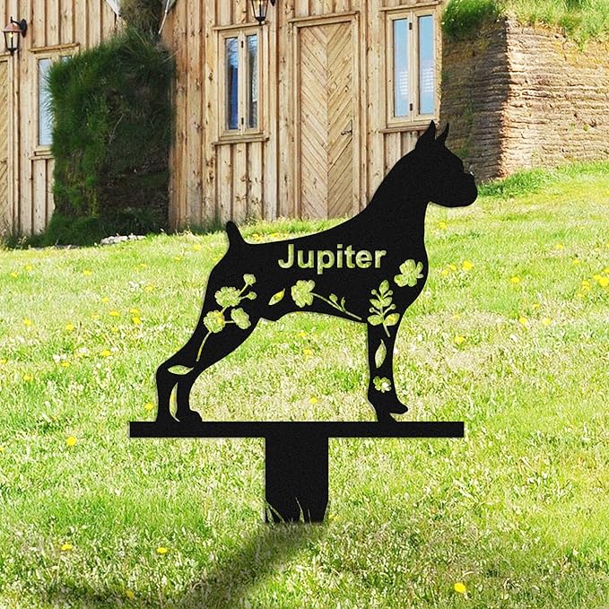 Personalized Dog Memorial Stake, Dog Grave Marker, in Memorial of Dog, Dog Loss Gift, Dog Name Sign Pet Sympathy Gift