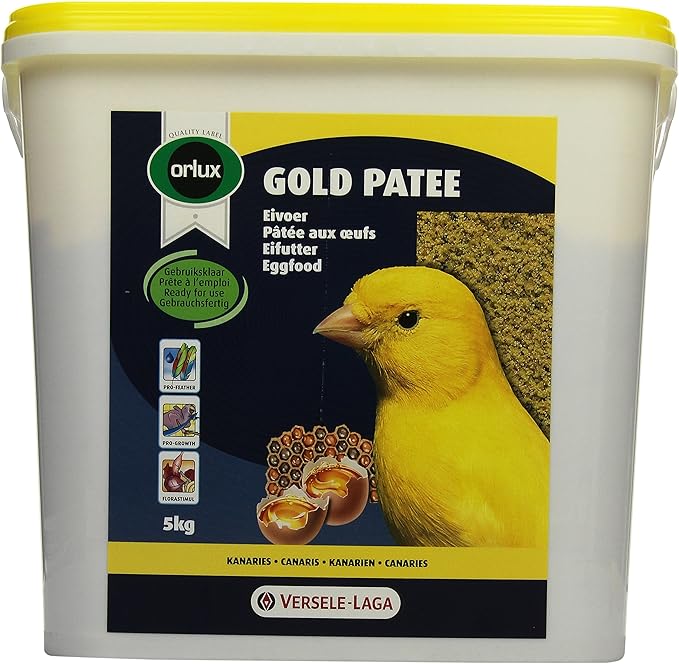 Orlux - Pâtée Grasse Aux Oeufs Canaris - Gold Pâtée - 5 Kg