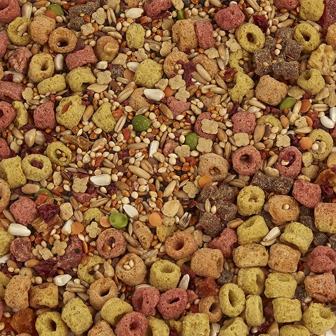 F.M. Brown's Tropical Carnival Natural Parakeet Food, 2-lb Bag - Vitamin-Nutrient Fortified Daily Diet with NO Artificial Colors or Flavors