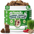 Cat Hairball Remedy Chews,150 Chews,Natural Hairball Treatment for All Cats,Supports Skin,Coat,Digestive & Urinary Health,Chicken Flavor