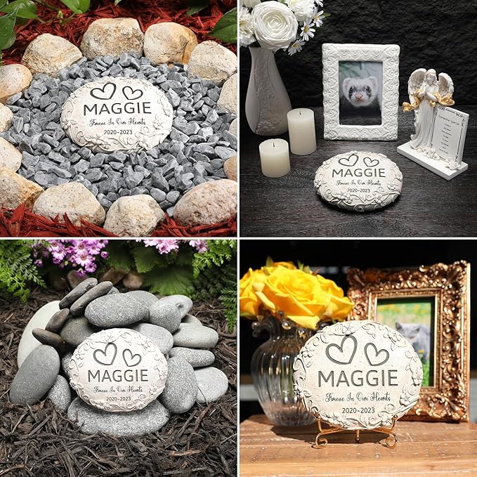 Personalized Ferret Memorial Stone, Pet Grave Marker Ferret, Ferret Headstone, Ferret Tombstone, Ferret Gravestone, Ferret Memorial Gifts