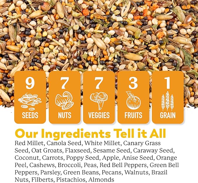 Dr. Harvey's Incredible Canary Blend, Natural Food for Canaries (4 pounds)