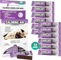ProgilityMAX Maximum Strength Dog Calming Bars for Stressful Situations, with Melatonin for Dogs, Single-Serve Chews (12 Bars)