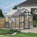 Large Outdoor Cat Enclosure for Multiple Cats - Weatherproof Catio with UV Cover, Platform & Side Door