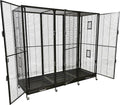 Exotic Nutrition Borneo Small Animal Cage - for Sugar Gliders, Squirrels, Marmosets & Other Small Pets (Cage + Add-On)