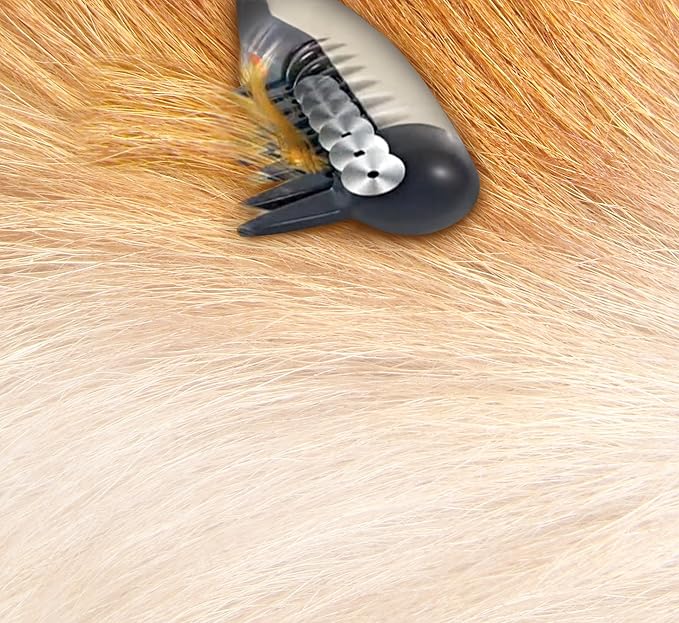 Allstar HI KN124 Knot Out Electric Pet Grooming Comb, Black/Grey