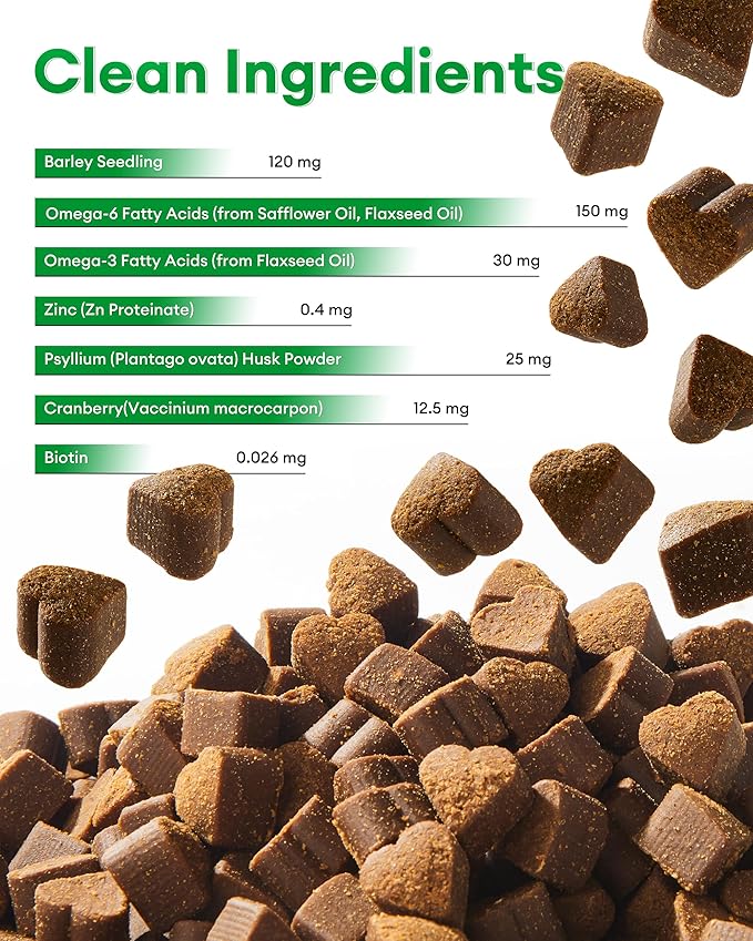 Cat Hairball Remedy Chews,150 Chews,Natural Hairball Treatment for All Cats,Supports Skin,Coat,Digestive & Urinary Health,Chicken Flavor