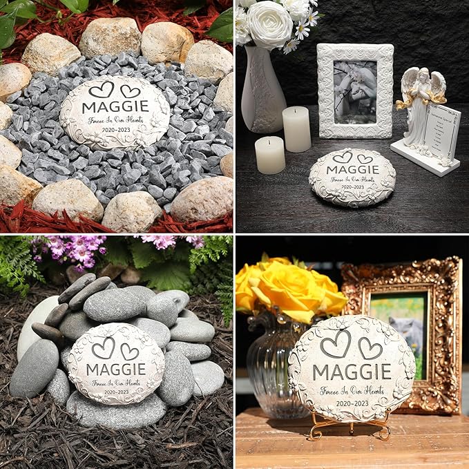 Personalized Snake Memorial Stone, Pet Grave Marker Snake, Snake Headstone, Snake Tombstone, Snake Gravestone, Snake Memorial Gifts