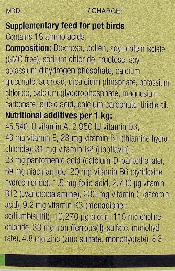 Nekton Tonic-I for Insect-Eating Birds 100gm (3.5oz)