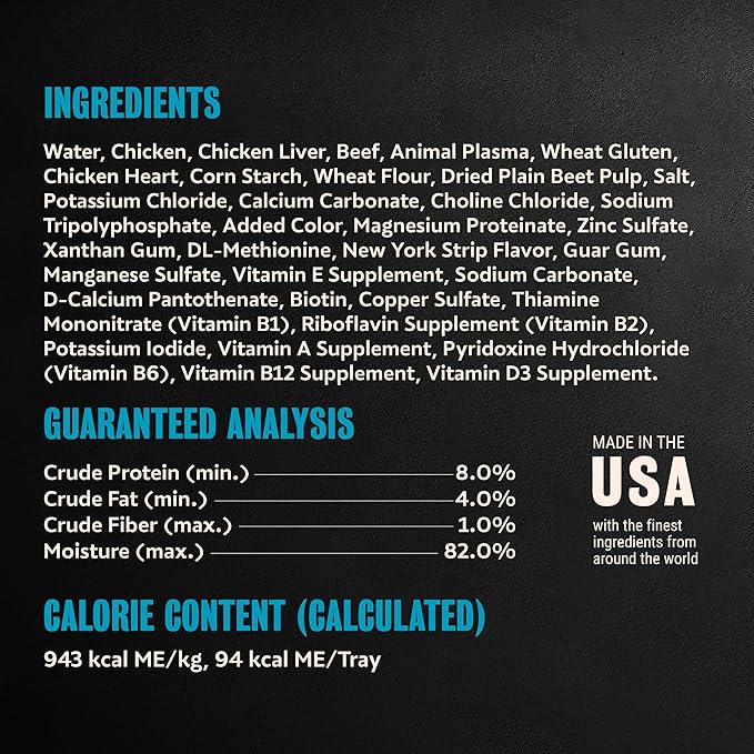 Cesar Filets in Gravy Adult Wet Dog Food New York Strip Flavor, 3.5 oz. Easy Peel Dog Food Tray, 24 Count (Pack of 1)