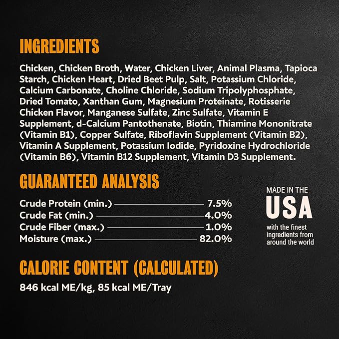 Cesar Filets in Gravy Adult Wet Dog Food, Rotisserie Chicken Flavor, 3.5 oz. Easy Peel Dog Food Tray, 24 Count (Pack of 1)
