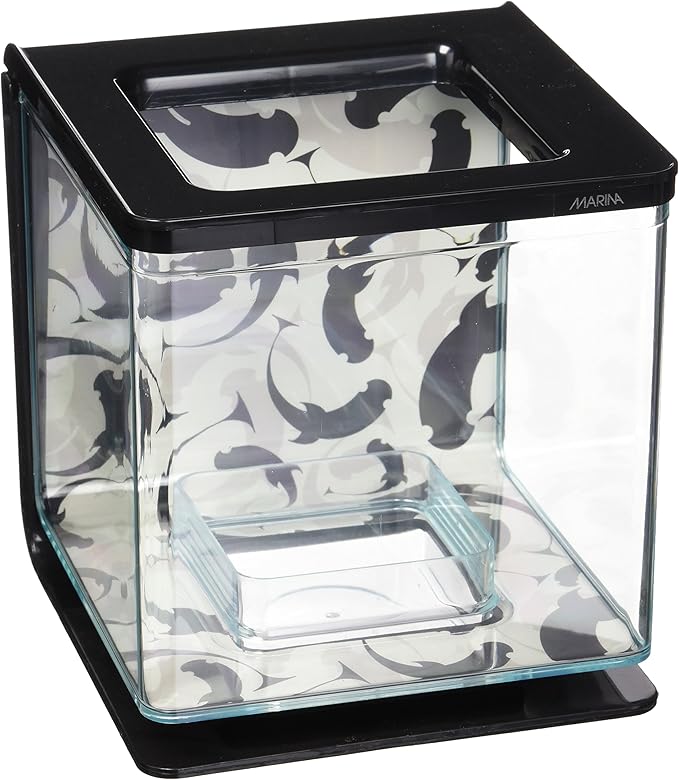Marina Betta Aquarium Starter Kit, Ying/Yang