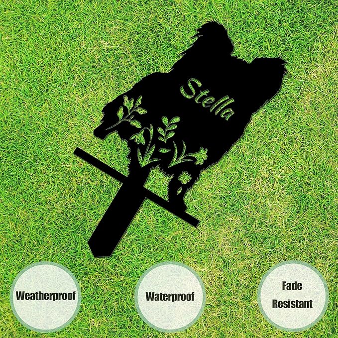 Personalized Dog Memorial Stake, Dog Grave Marker, in Memorial of Dog, Dog Loss Gift, Dog Name Sign Pet Sympathy Gift