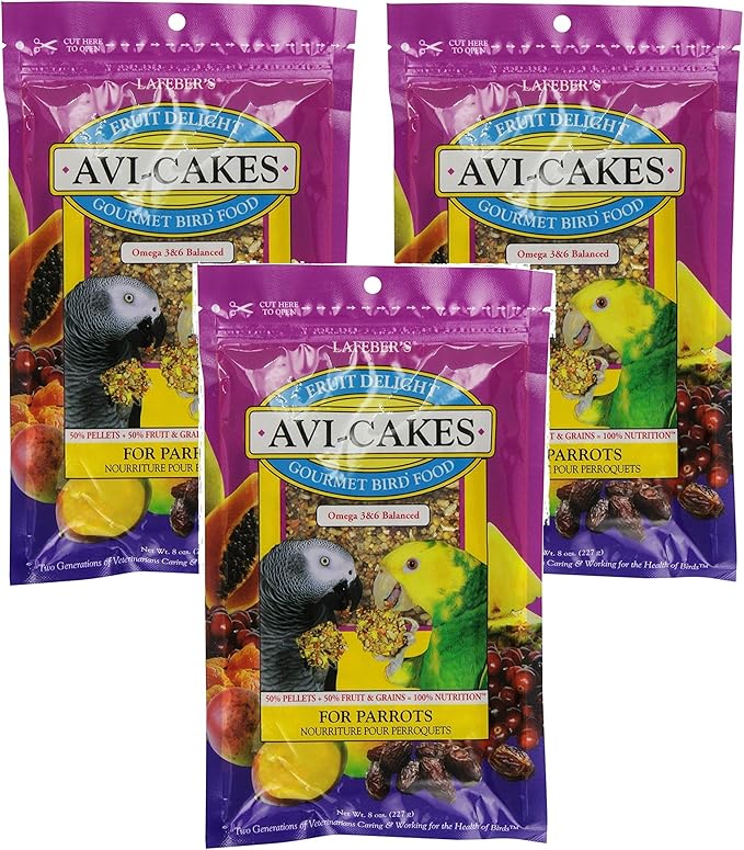 Avi-Cakes Fruit Delight Gourmet Bird Food