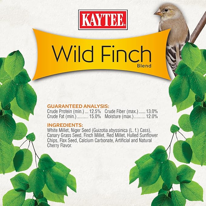 Kaytee Wild Bird Finch Food Blend,3 lb,(Pack of 2)