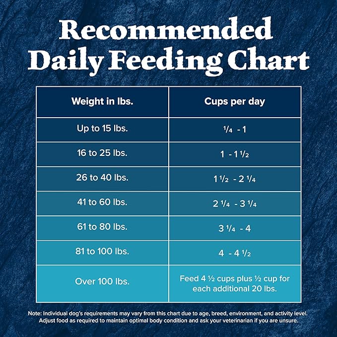 Blue Buffalo Wilderness Natural High-Protein Dry Food for Adult Dogs, with Wholesome Grains, Duck, 24-lb Bag.