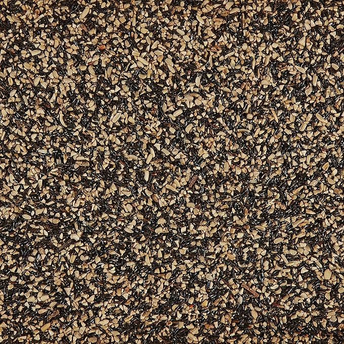 Kaytee No Mess Finch Seed and Nyjer Blend, Attracts Goldfinches, Chickadees, Junos, Finches and Other Wild Birds, 8 Pounds (Pack of 2)