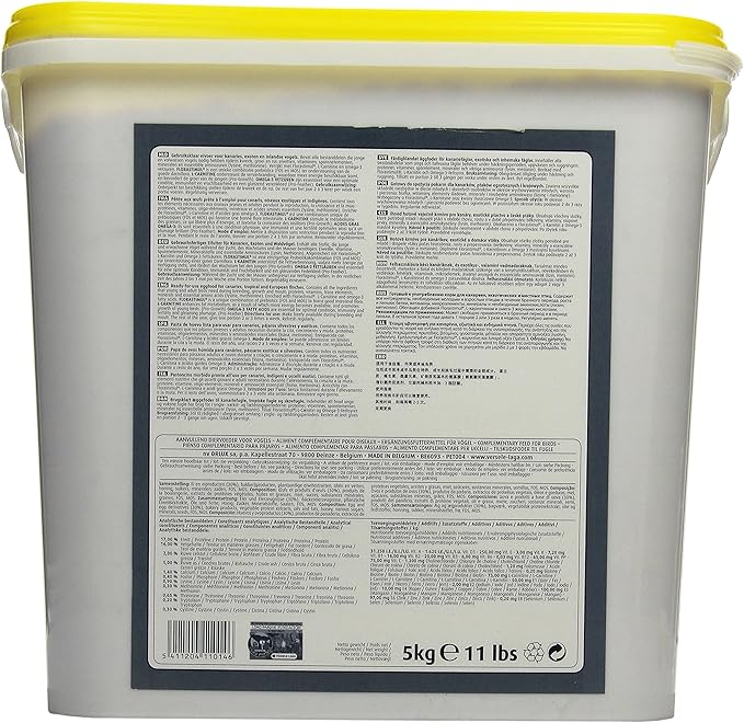 Orlux - Pâtée Grasse Aux Oeufs Canaris - Gold Pâtée - 5 Kg