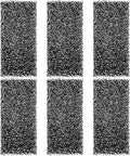 Level One Pets Duo 2 in 1 Submersible Aquarium Filter - Replacement 6 Pack Sponge Filter