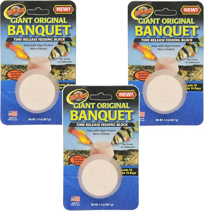 Zoo Med Laboratories Giant Banquet Block Feeder (3 Pack)