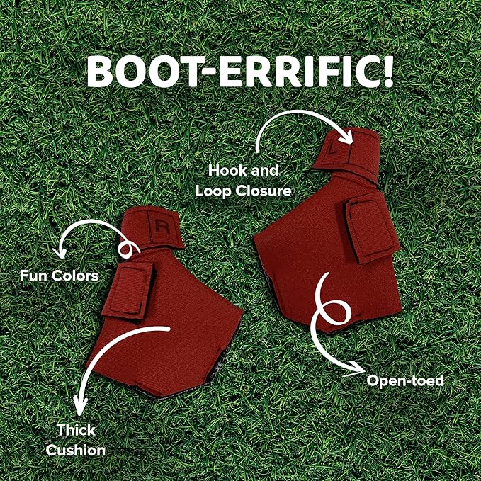 Duck Shoes for Injured Feet – Protective Neoprene Footwear for Ducks, Protective Shoes for Birds with Injured feet, Bumblefoot Relief - Medium, 3.5” Max. Inside Width - Red