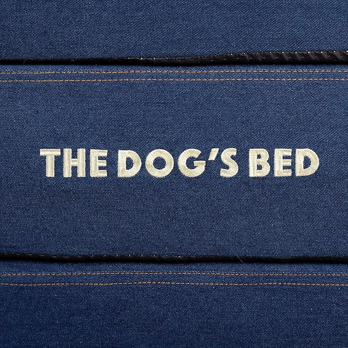 The Dog’s Bed Orthopedic Memory Foam Dog Bed Mattress, Oxford Fabric, Real Blue Denim, XL, 6-Inch