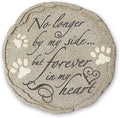 Cat or Dog Grave Marker or Garden Memorial Stone. No Longer By My Side But Forever In My Heart, Rainbow Bridge Pet Memorial Gifts. Waterproof and Weatherproof Pet Plaque, Condolence Gift